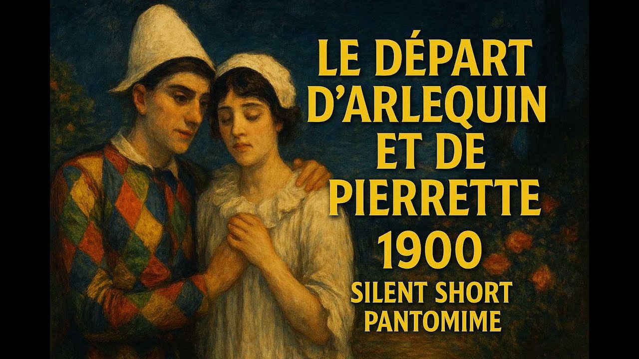 Le départ d'Arlequin et de Pierrette | 1900 | Silent short, Pantomime