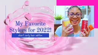 My Favorite 2022 TWA Styling Products for Curly Short Hair