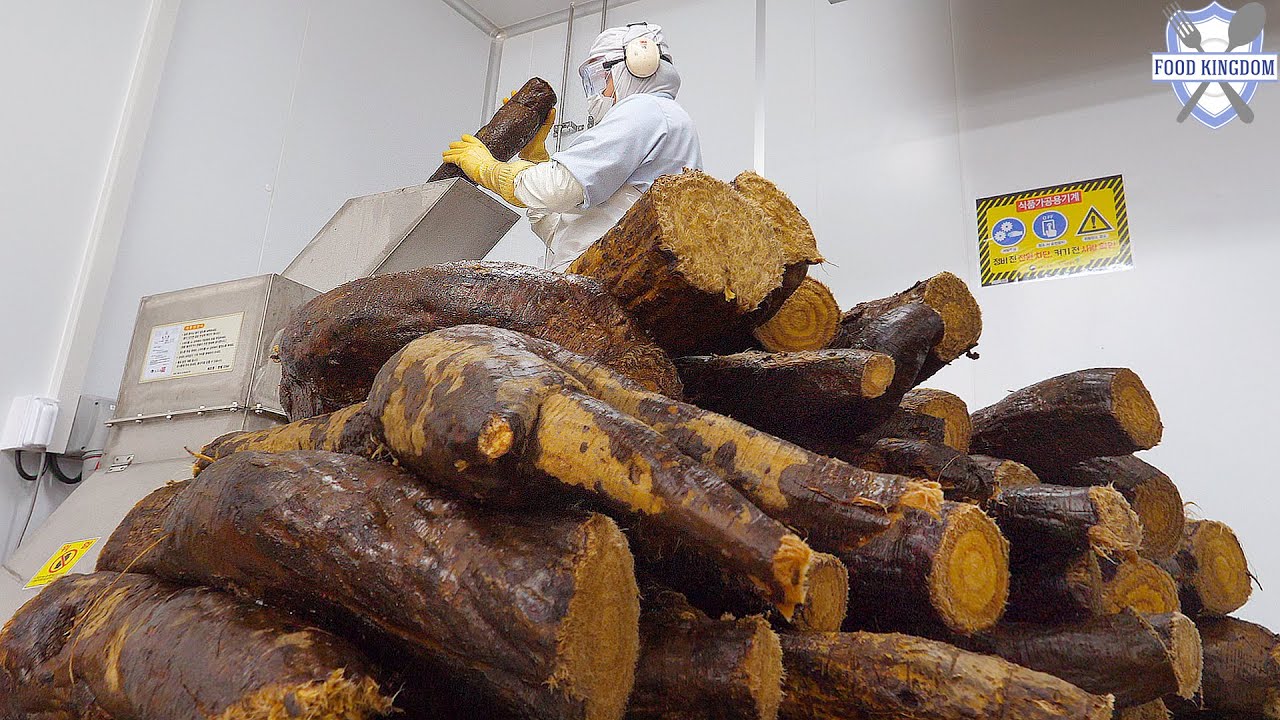 Что это? Уникальный корейский сок аррорута / Корейский завод соков