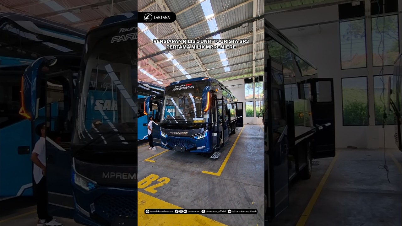 MPREMIERE JEMPUT TOURISTA SR3 PERTAMANYA 😍 #shorts #mpremiere #laksanabus