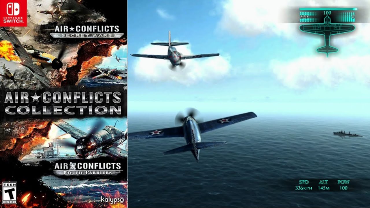 Air Conflicts Collection Gameplay | Nintendo Switch | - YouTube