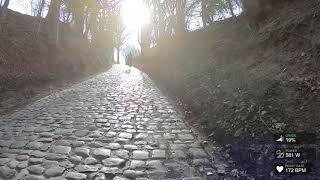 Climbing the Koppenberg (with data)