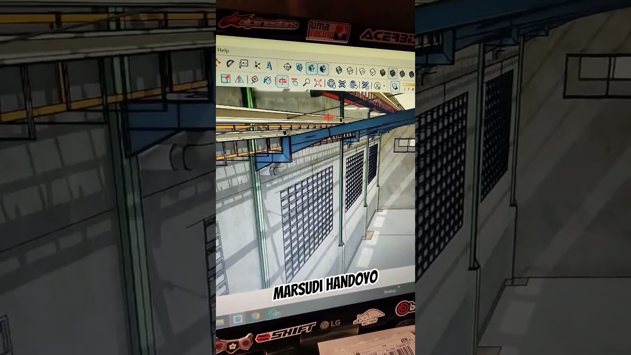 Design Lapangan Basket 