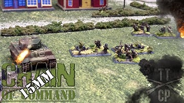 Tabletop CP: 15mm Chain of Command Battle Report