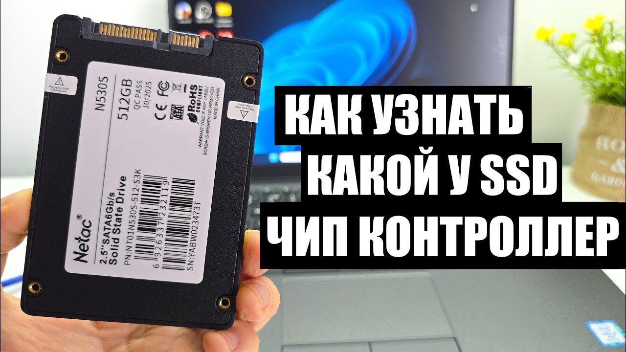 Какой ЧИП Контроллер в SSD как проверить посмотреть узнать