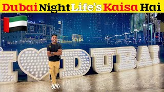 Dubai Mall And Burj Khalifa Night Life Kaisa Hai ?Dubai 🇦🇪