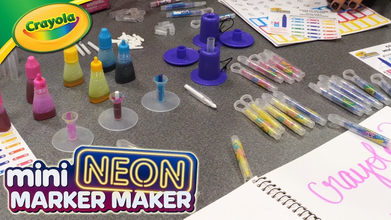 Crayola Mini Neon Marker Maker 