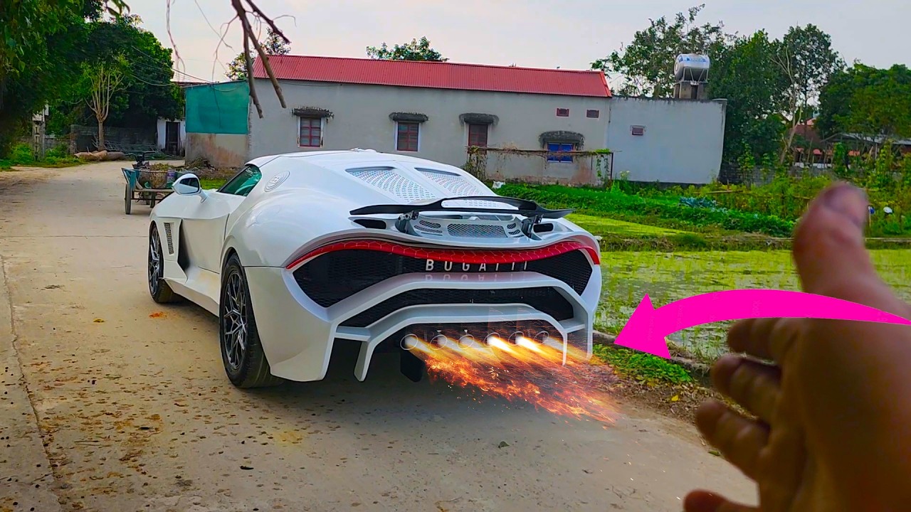 Siêu Xe BUGATTI thử nẹt pô nghe như sấm, Cái kết đã bán