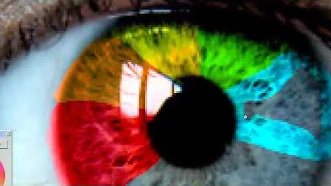 How to change a color of an eye with paint.net