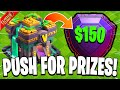 Win Big Money By Trophy Pushing In Clash Of Clans!