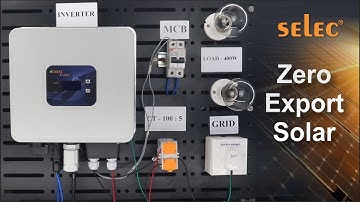 Selec Solar Inverter – Zero Export Feature Demonstration | Step-by-Step Guide