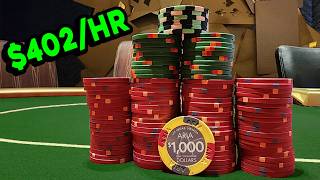 How I Made $402/Hour Playing Low Stakes Poker