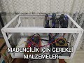 MADENCİLİĞE YENİ BAŞLAYACAK OLANLAR İÇİN GEREKLİ MALZEMELER