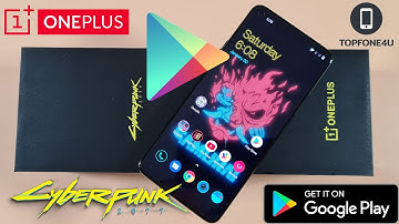 How to Install Google Playstore  on Oneplus 8T Cyberpunk 2077 with HydrogenOS