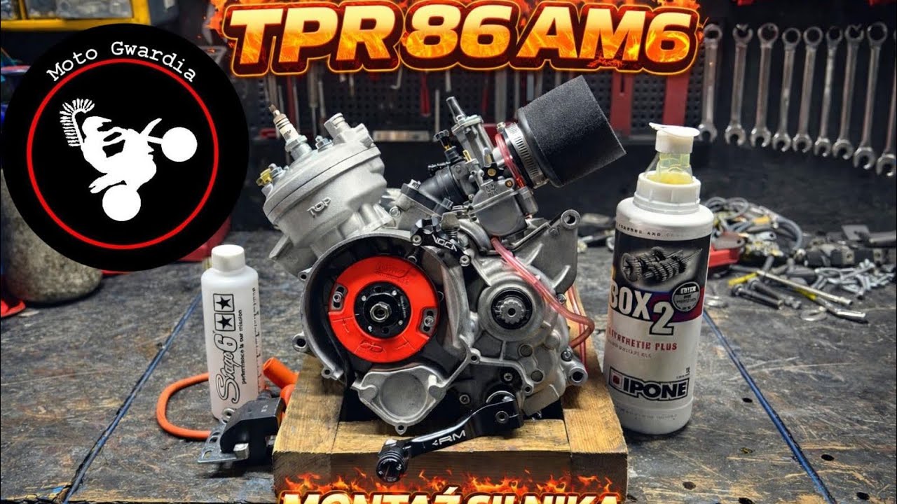 TPR 86 DD MVT Rieju Składanie Seta AM6