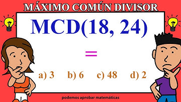 MÁXIMO COMÚN DIVISOR Super Fácil