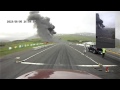 Monomotor explode na Islândia em manobra (Vídeo)