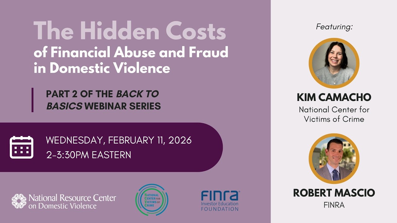 The Hidden Costs of Financial Abuse and Fraud in Domestic Violence (English)