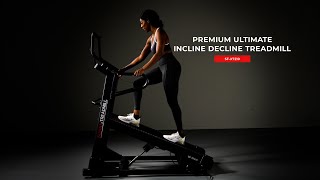 Premium Ultimate Incline Decline Treadmill | Sunny Health & Fitness - SF-X7210