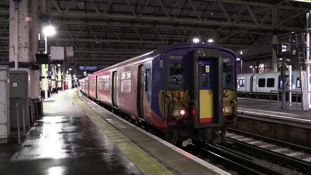 One Last Thrash on a Class 455 - SWR 455737/455721 (London Waterloo to Esher)