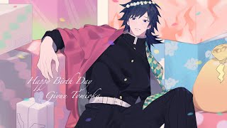 Giyu Tomioka Birthday Edit•Demon Slayer•