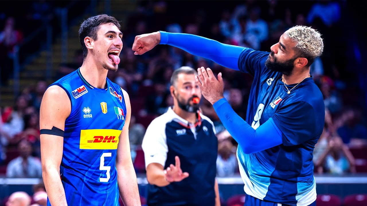 France and Italy Played One of the Most Dramatic Matches in Volleyball History !!!