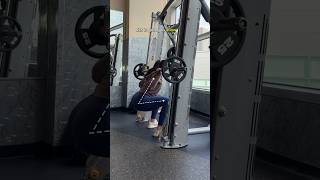 How to use the angled smith machine for more glutes 👏🏼 #gymworkout #gymtips #smithmachine #workout