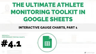 UAMT in Google Sheets #4.1 - Interactive Gauge Charts, Part 1