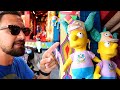 Playing Every Universal Studios Simpsons Land Carnival Game! | Prizes, Lunch & Exploring Springfield