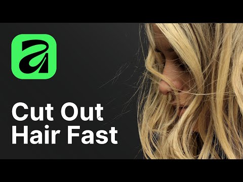 How to Select Subject & Cut Out Hair in Affinity 3