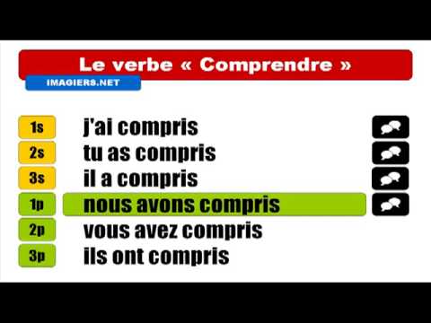 French verb conjugation # To understand