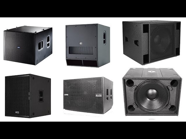 overførsel Grænseværdi underholdning TOP 5 18" Active Subwoofer 130dB+ - YouTube