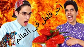 تحدي احر فلفل في العالم | Ghost Pepper Challenge