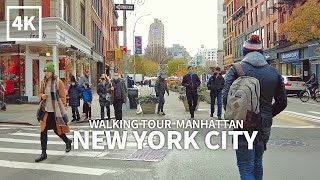 [4K] NEW YORK CITY - Walking Tour Manhattan, 31st Street, 6th Avenue, 23rd Street \& Broadway, Travel