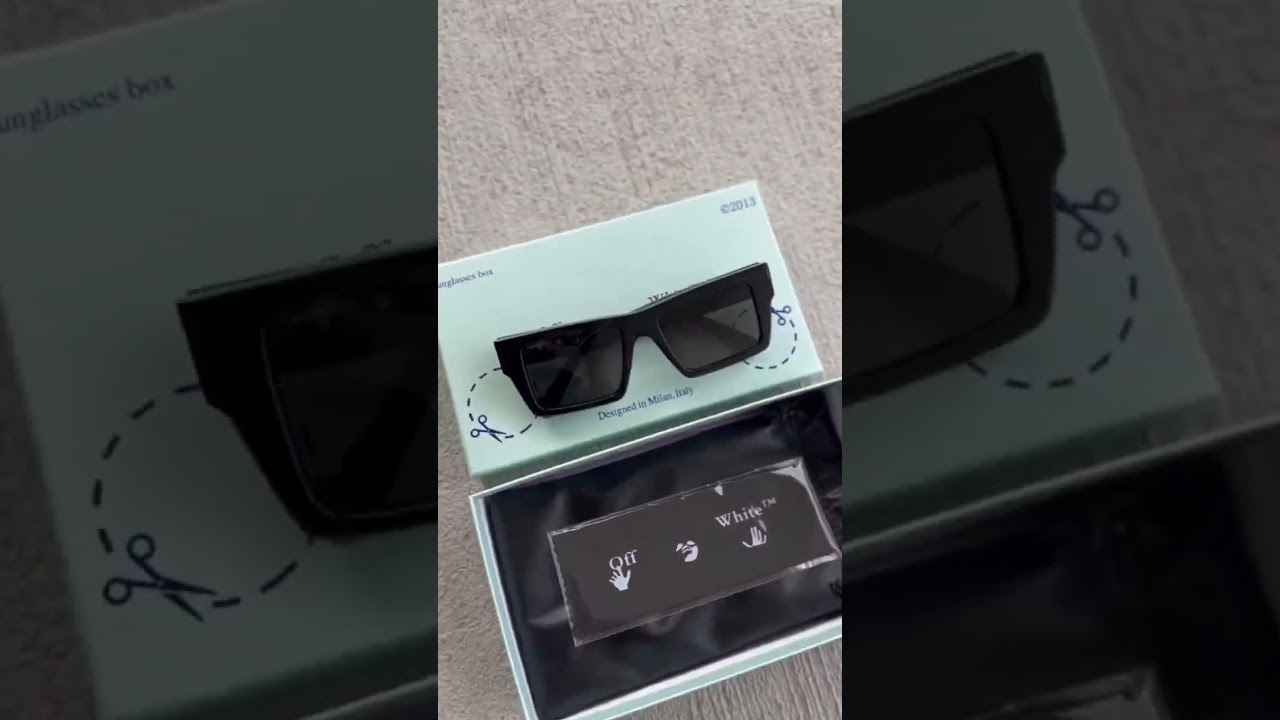 Off-White Sunglasses available now!Yes or No? Comment below 👇