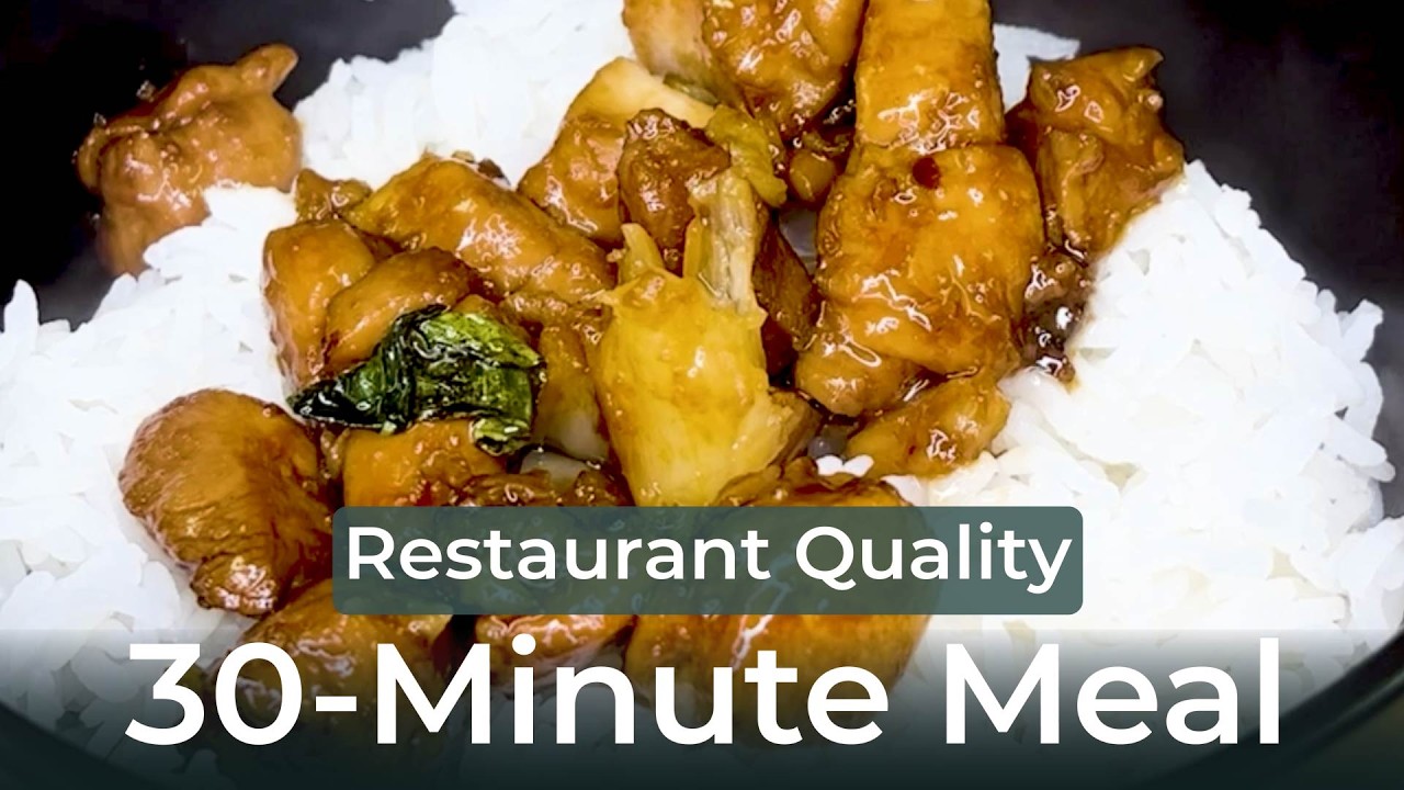 3 Cup Chicken - 30 Minute Meal