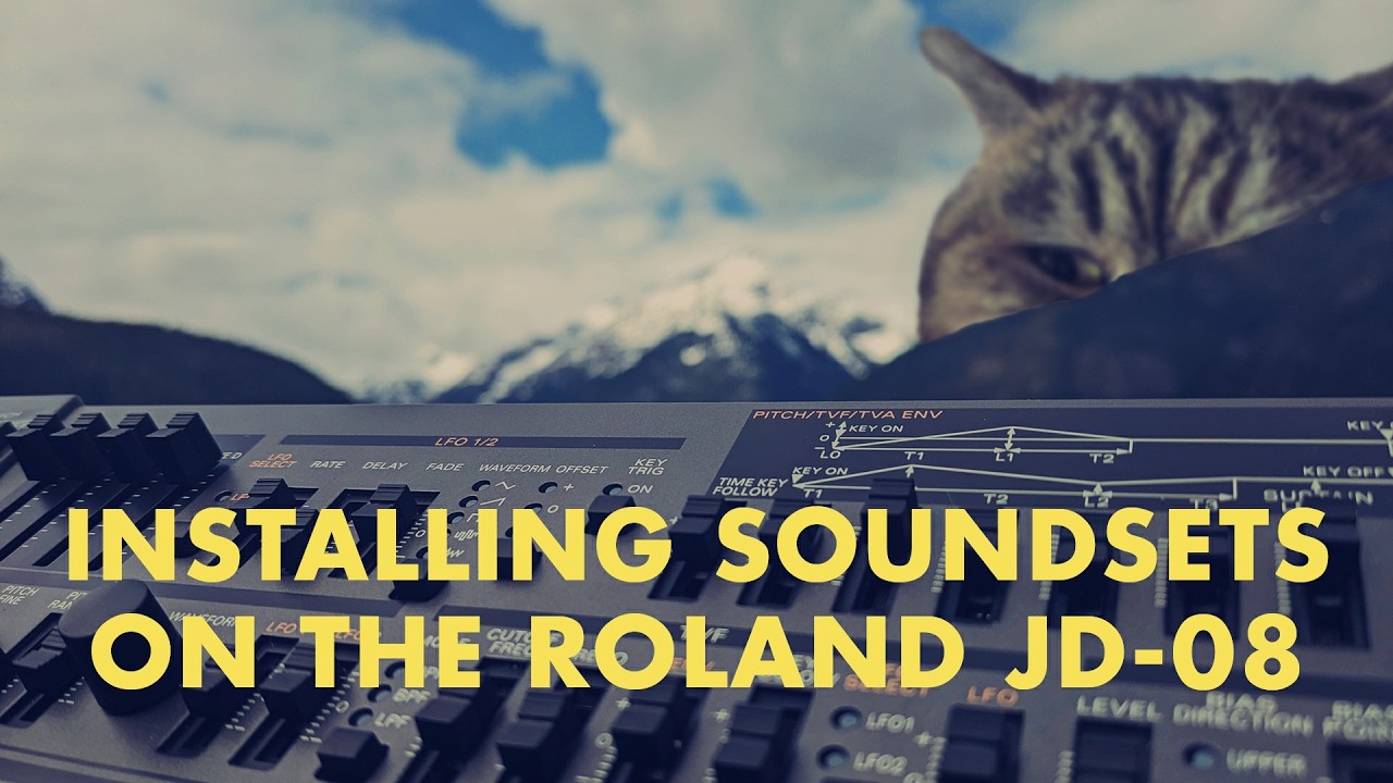 Installing Soundsets On the Roland JD-08