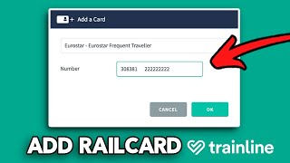 How to add Railcard to Trainline app (Easy Guide)