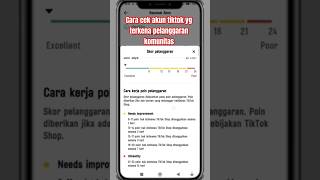 cara cek akun tiktok kita aman atau terkena pelanggaran kuminitas#shorts#azkachannel