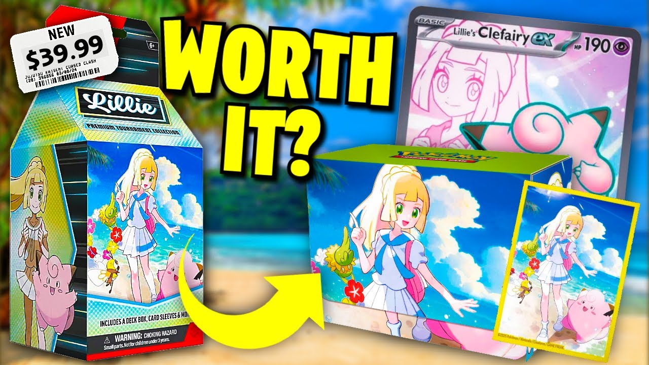lillie booster box Pokemon TCG Pokemon TCG: Lillie Premium Tournament