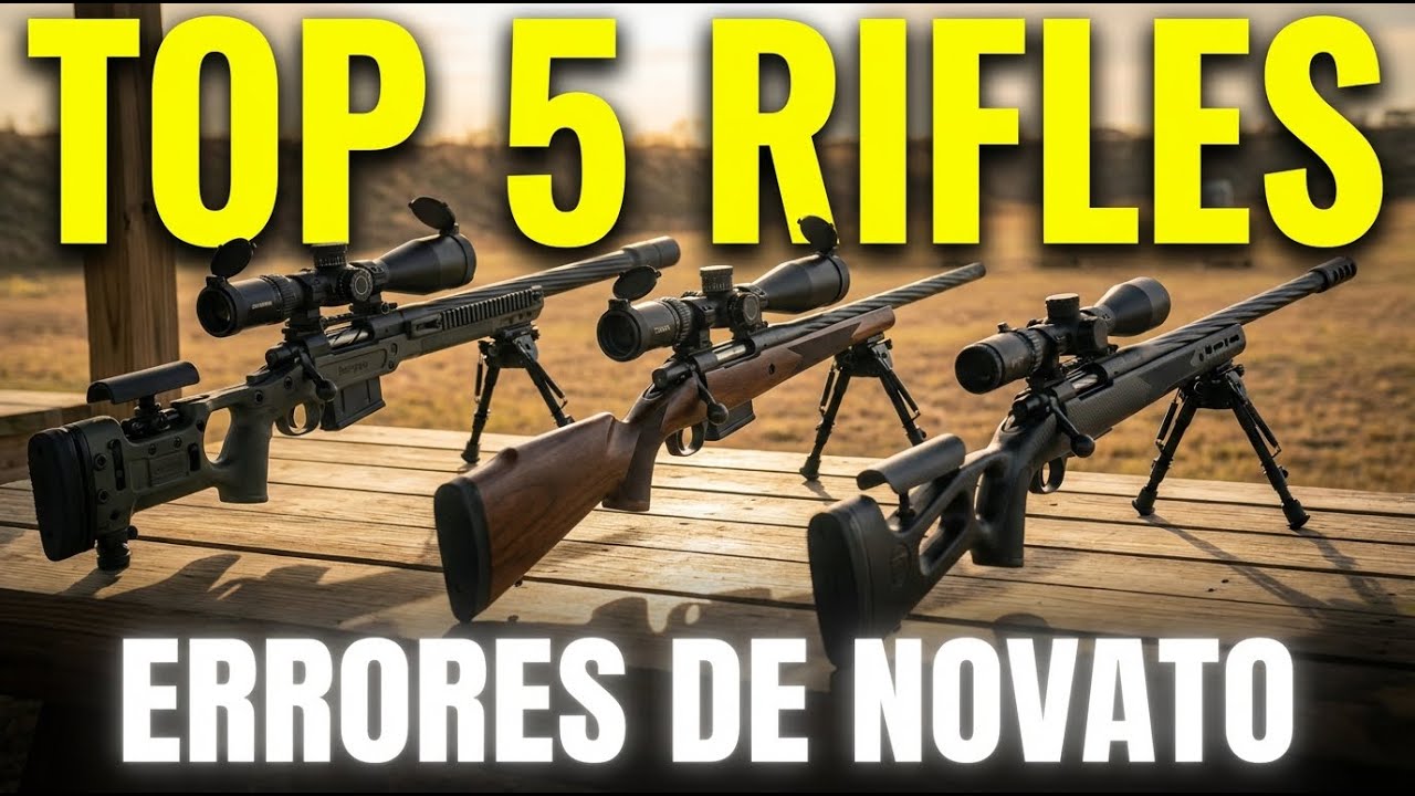 Los 5 Mejores Rifles de Precisión para Principiantes
