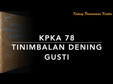 Thumbnail video YouTube Tinimbalan Dening Gusti