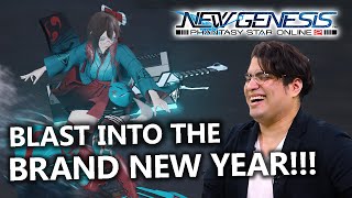 PSO2:NGS - 1/11 HAPPY NEW YEAR! Field Races, Limited-time Event, and more! | David Plays NGS!