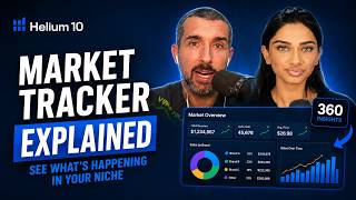 Track Amazon Niche Sales by Brand with Helium 10 Market Tracker (And Deeper With Market Tracker 360)