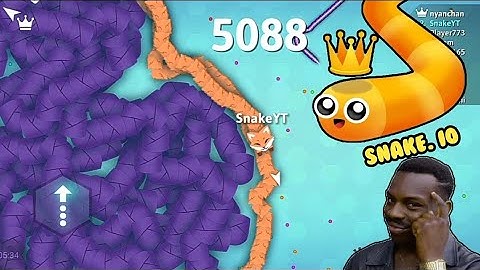 MOST DELICIOUS SNAKE IN Snake. Io! Epic Snakeio Gameplay