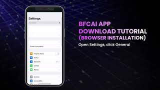 BFCAI APP download tutorial (browser installation)👇 screenshot 3