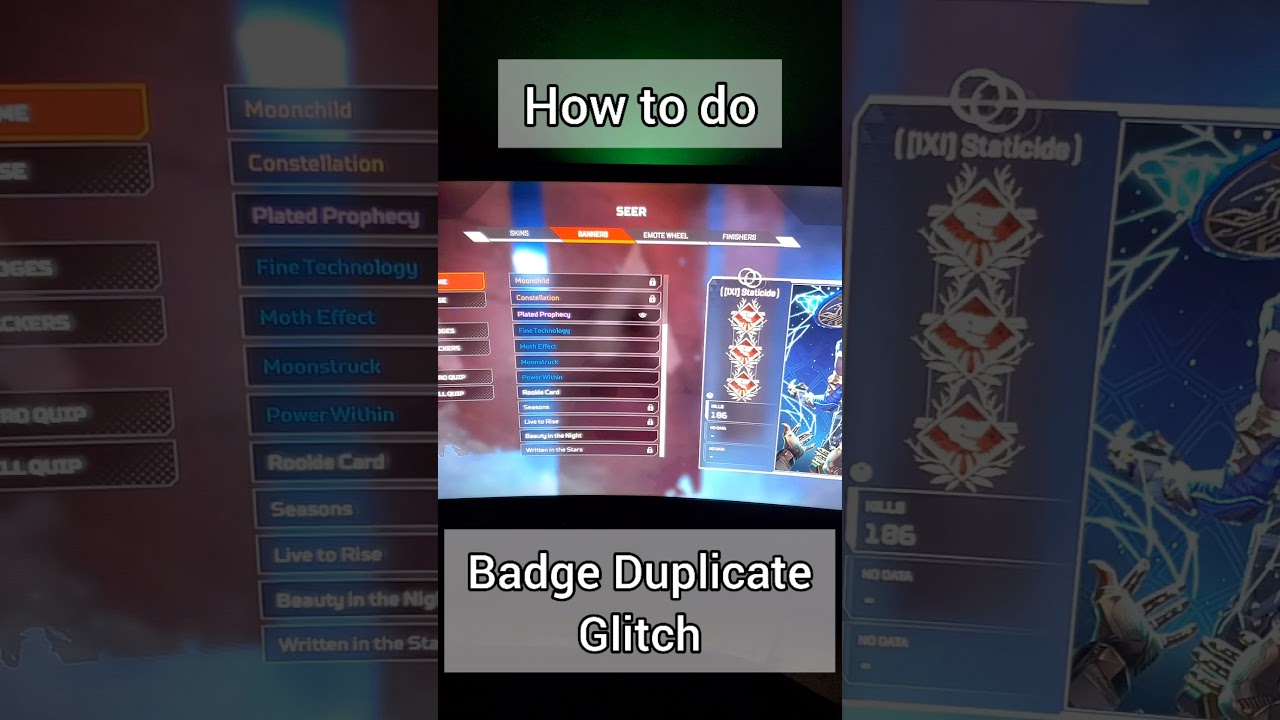 How to equip 3 of the SAME badges Apex Legends  