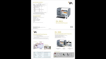 DL 96II Microbial identification and susceptibility testing system
