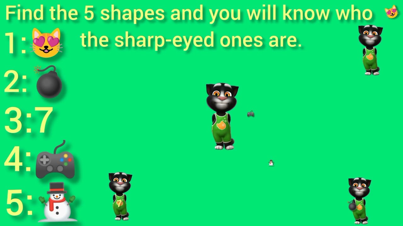 Tom's challenge: Find these five impossible objects