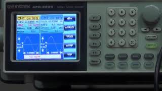 GW Instek GDS 2000E Digital Storage Oscilloscope   Small Signal Testing